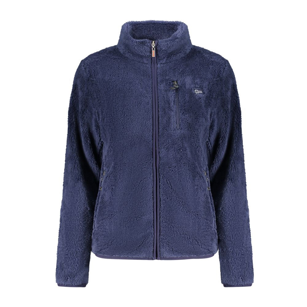 Norway 1963 Blue Polyester Women Sweater